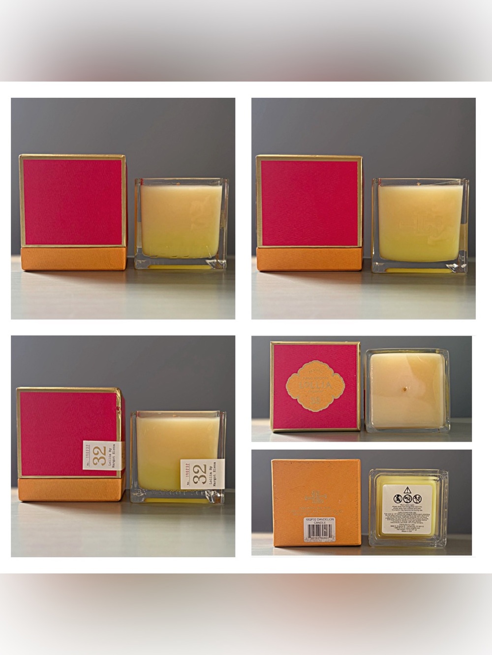 LOLLIA Poetic License Candle #32 Dandelion DISCONTINUED Margot Elena - Picture 4 of 8